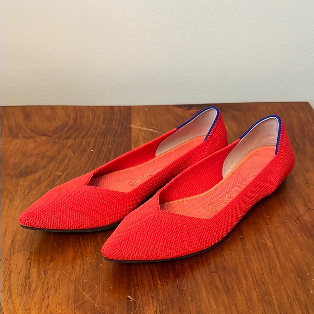 Rothy's The Point Bright Red